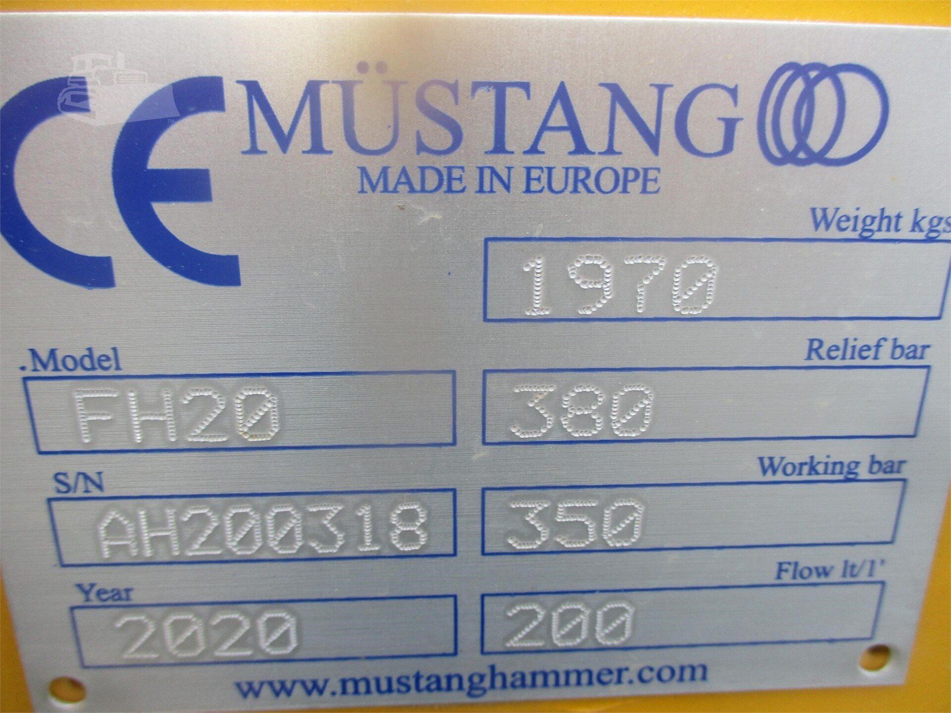 2020 MUSTANG FH20 - $24,500 - Image 3